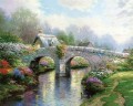 Puente de flores Thomas Kinkade